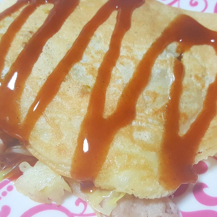 お好み焼きより簡単手軽♡キャベツ焼き